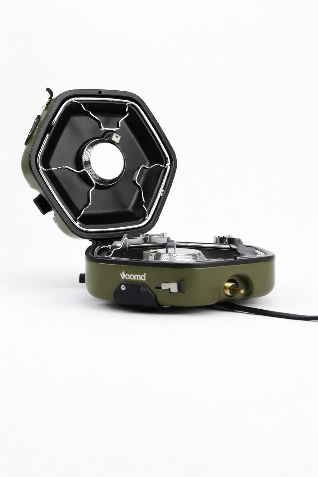 Foldable Dual Burner Gas Stove