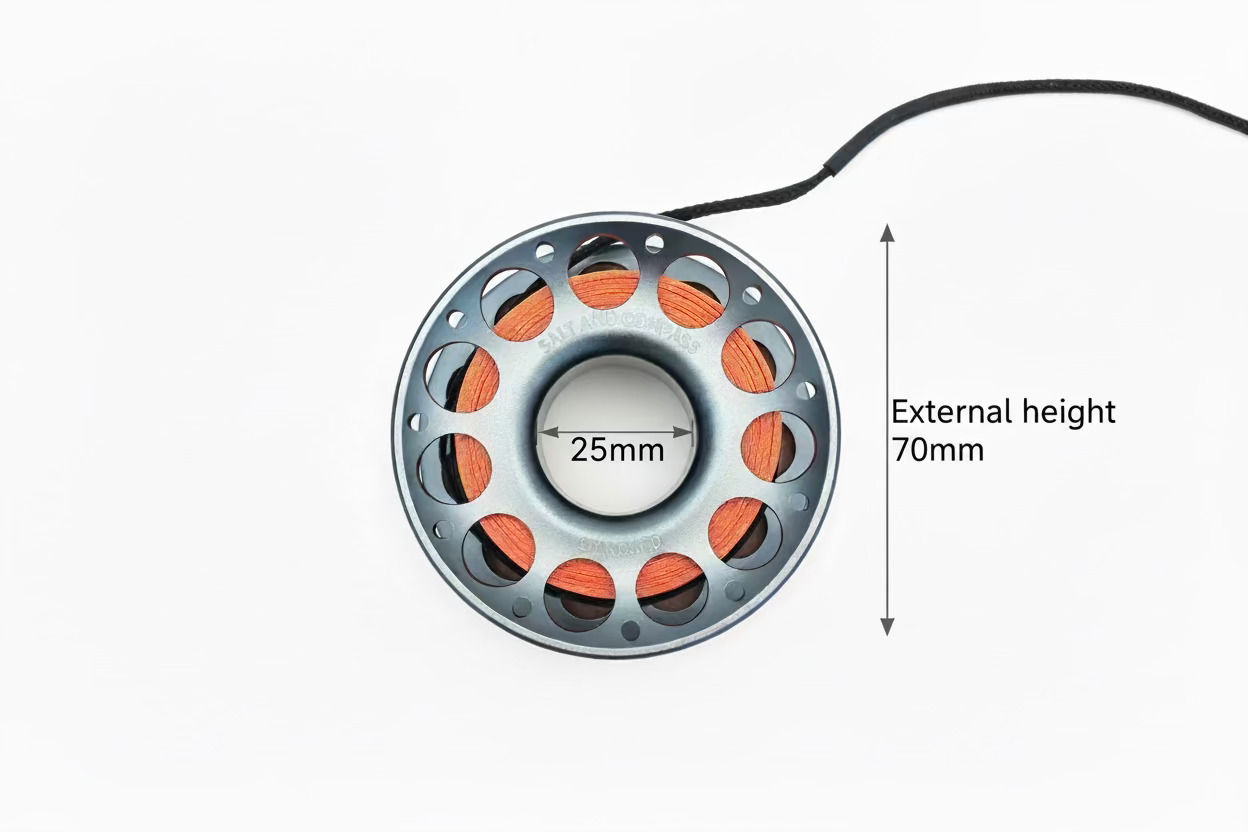 Aluminium Diving Spool with 30m Line | Salt and Compass