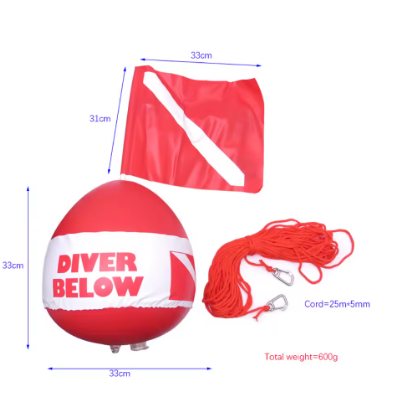 Diver Below float ball with 25m line