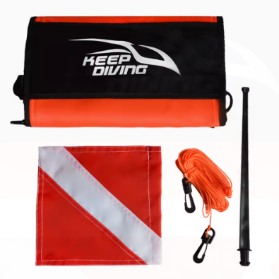 Diving/Spearfishing safety float with 20m line