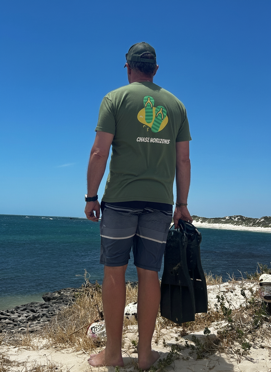 Military green t-shirt version