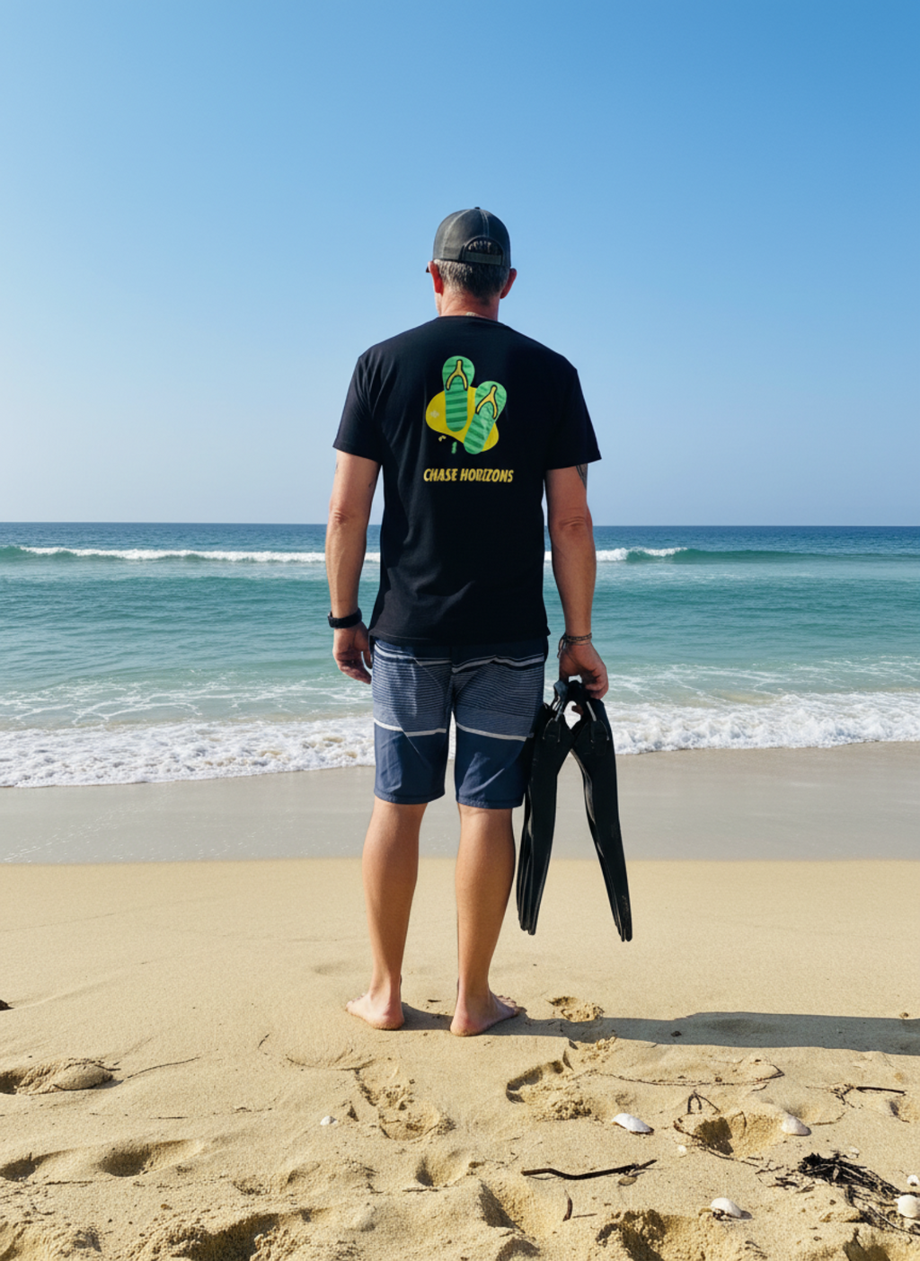 Sharpened black t-shirt version